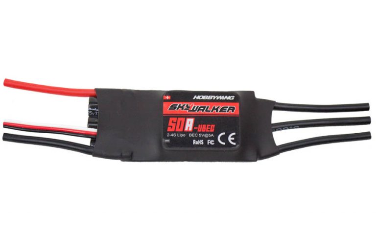 RC Modely Pro Každého. AeroStar WiFi 60A Brushless ESC With 5A BEC (2~6S - Foto 7