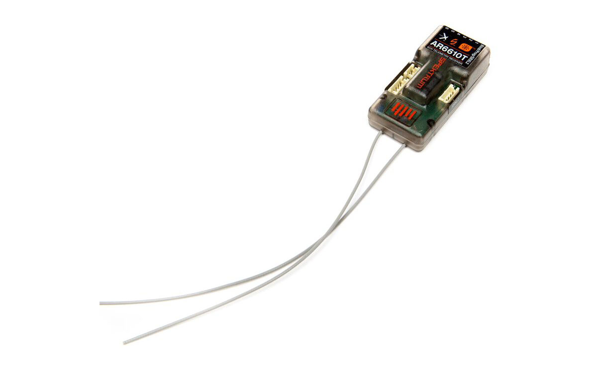 Spektrum AR6610T 6 Channel DSMX Telemetry Receiver - Kings Lynn Model Shop