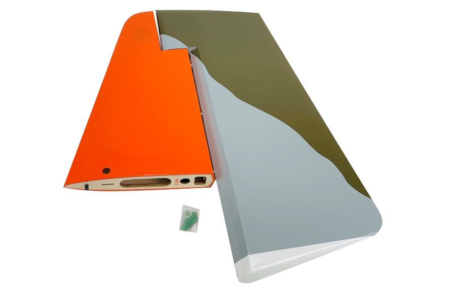 RV8 70CC FLS VERTICAL STABILIZER W/RUDDER, CAMO Flex Innovations