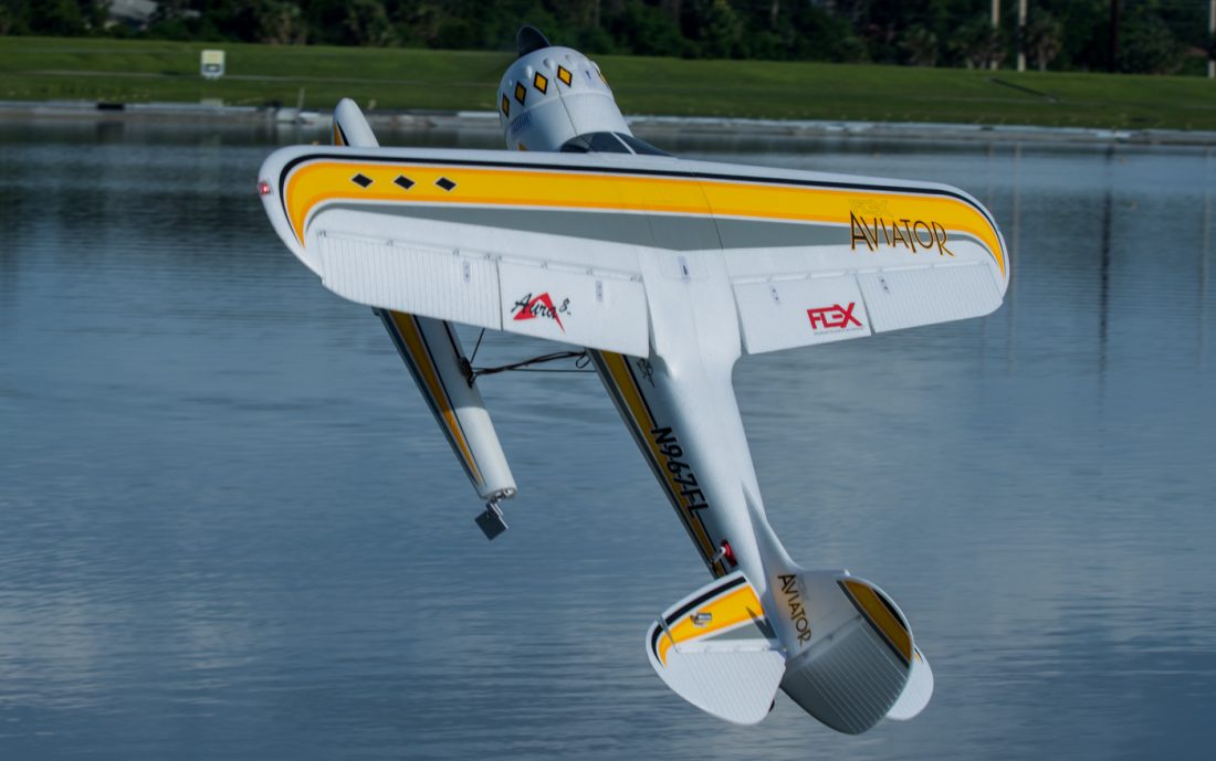 AVIATOR 40E FLOAT SET W/STRUTS & LEDS – Flex Innovations